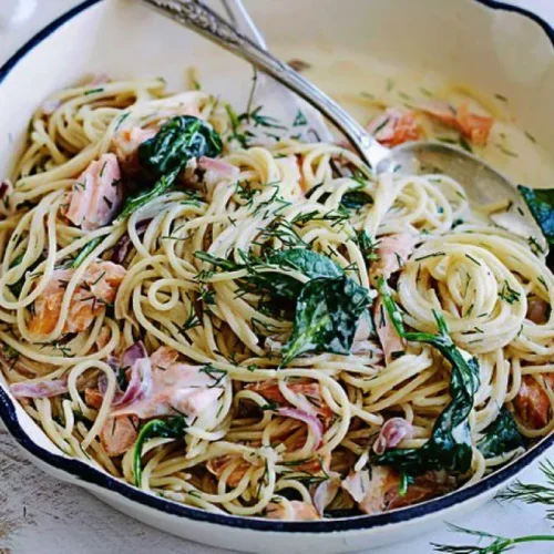 Enkel Laxpasta