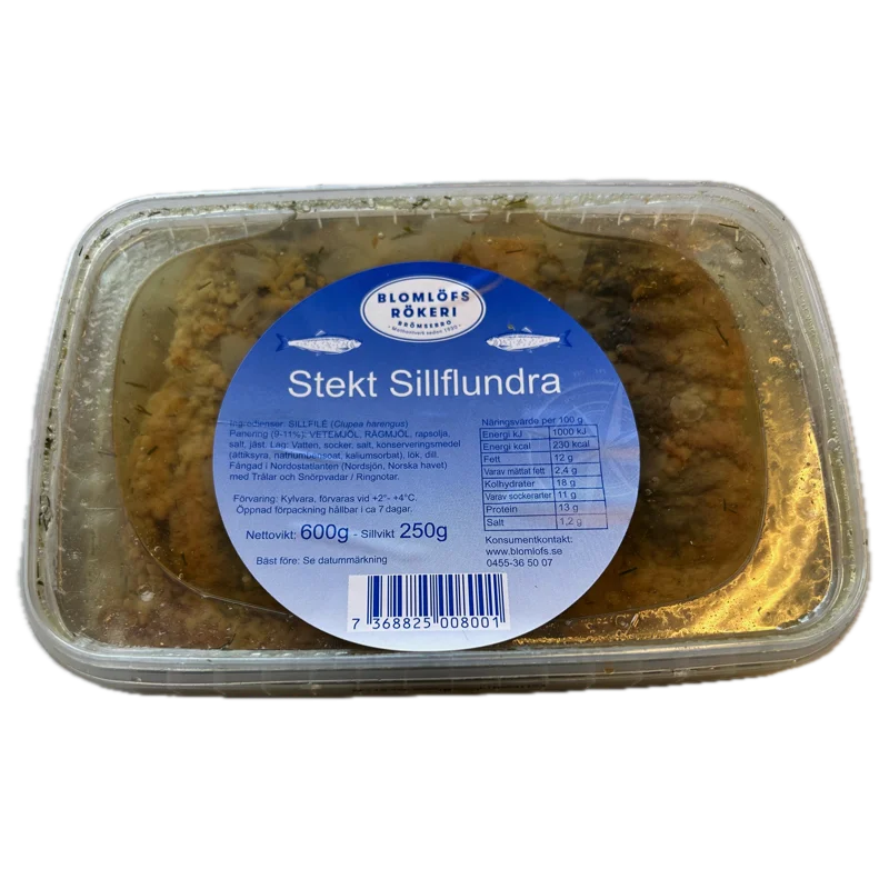 Stekt inlagd strömming