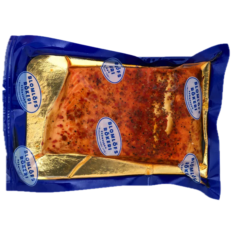 Varmrökt lax enkelfilé specialkrydda